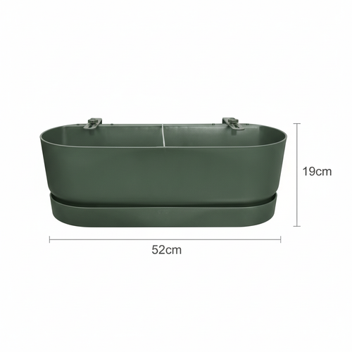Elho Pot Greenville Easy Balcony D25cm