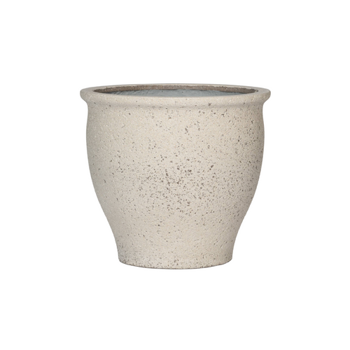 Poseidon Bloempot Rond – Mediterrane Design Pot Binnen & Buiten
